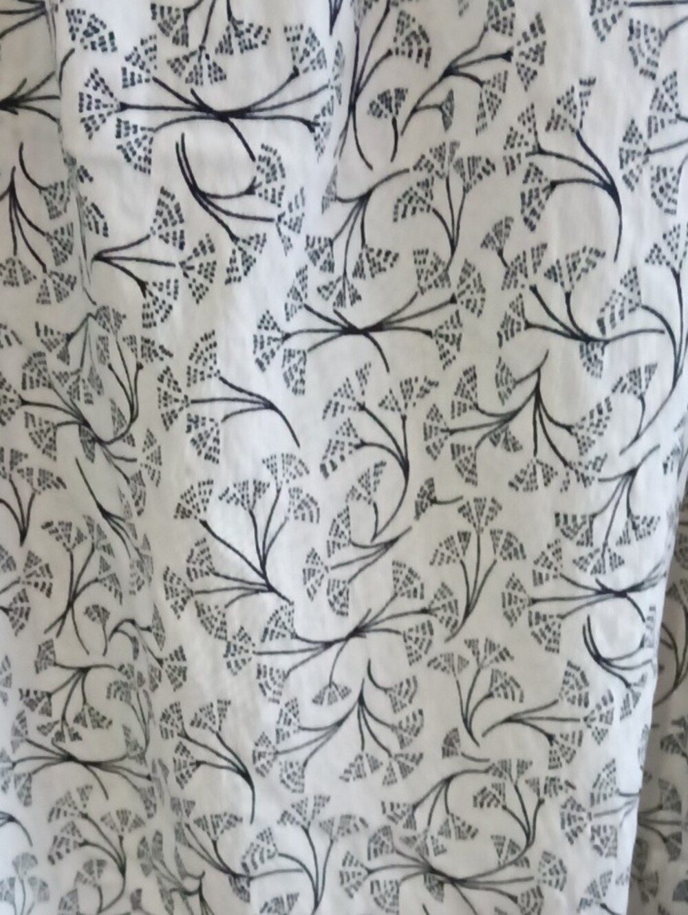 Terra & Sky Women's Ivory White Pattern Unlined Summer Maxi Dress 2X (20W-22W) - Picture 8 of 12